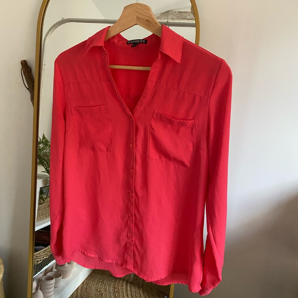 Women’s Express Button Up Shirt Small